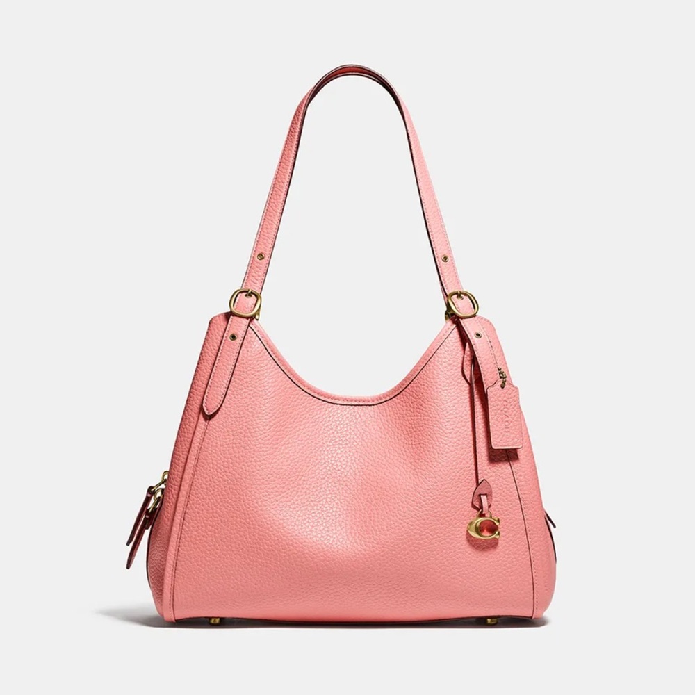 Coach Lori Candy Pink Leather Shoulder Bag